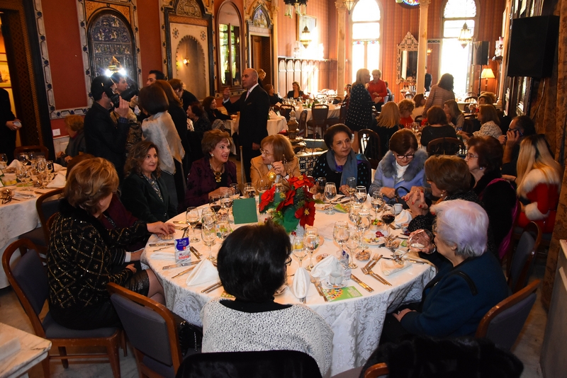 Young Women Christian Association lunch at Villa Linda Sursock